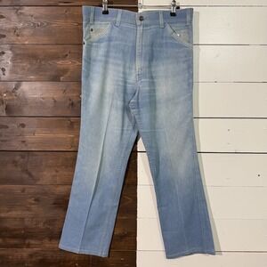70s Vintage‎ Levis With A Skosh More Room Mens Orange tab 36x30 Made in USA